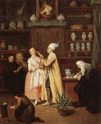 Pietro Longhi The Spice-Vendor's Shop china oil painting reproduction